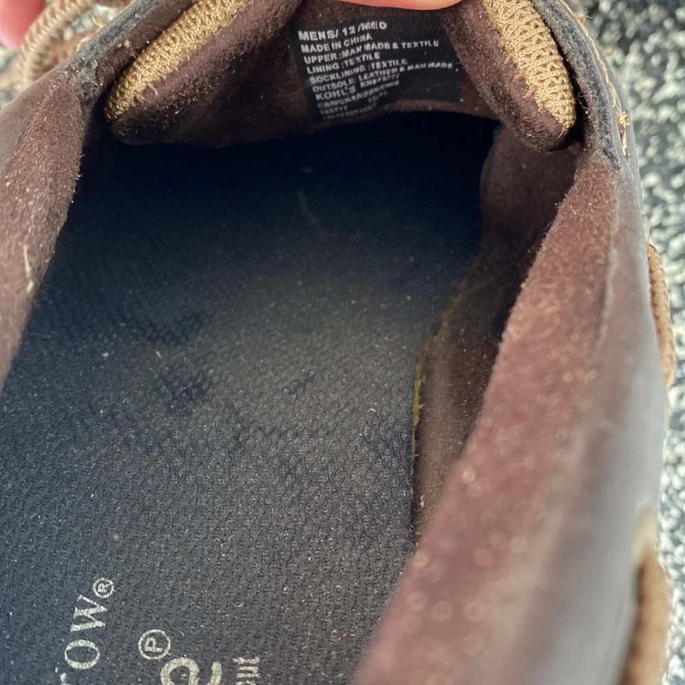 Mens 12 Brown Boat Shoes